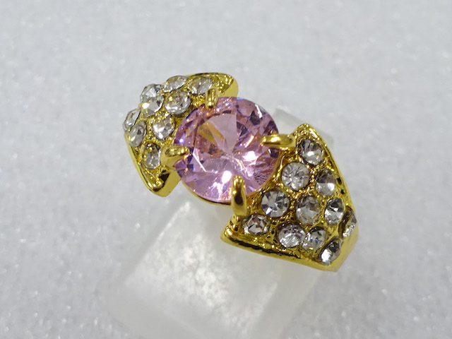 COLORED STONE FASHION RING / JP SIZE 18